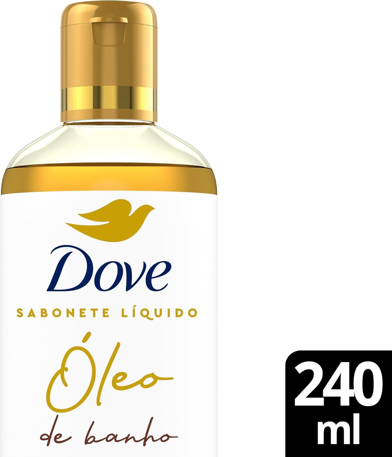 Dove Óleo de Banho Hidratação Intensa e Limpeza Delicada 240 ml - Image 2