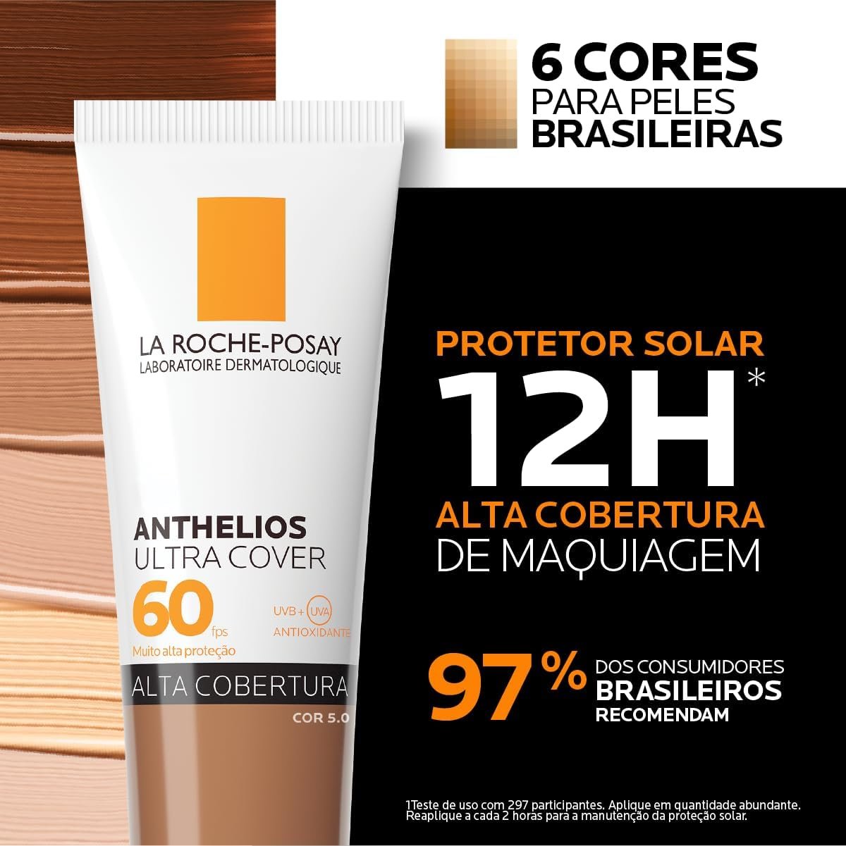 La Roche-Posay, Ultra Cover, Protetor Solar com Cor, FPS60, 30g - Image 38
